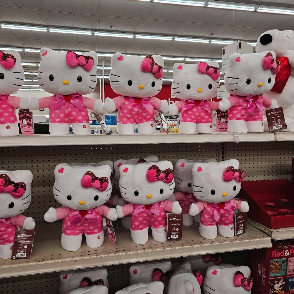 HELLO KITTY VALENTINES DAY MUSICAL GREETER